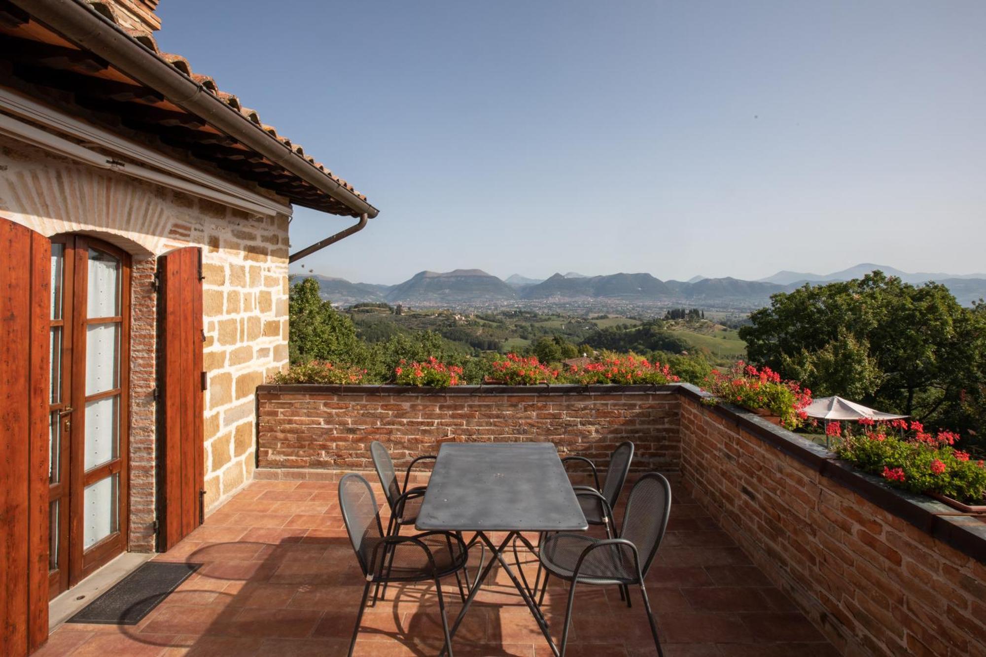Agriturismo Casalta 구비오 객실 사진